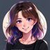 动漫资讯编辑星野的头像——热爱新番追踪的年轻女性编辑，表情活泼充满活力，专业次元风格